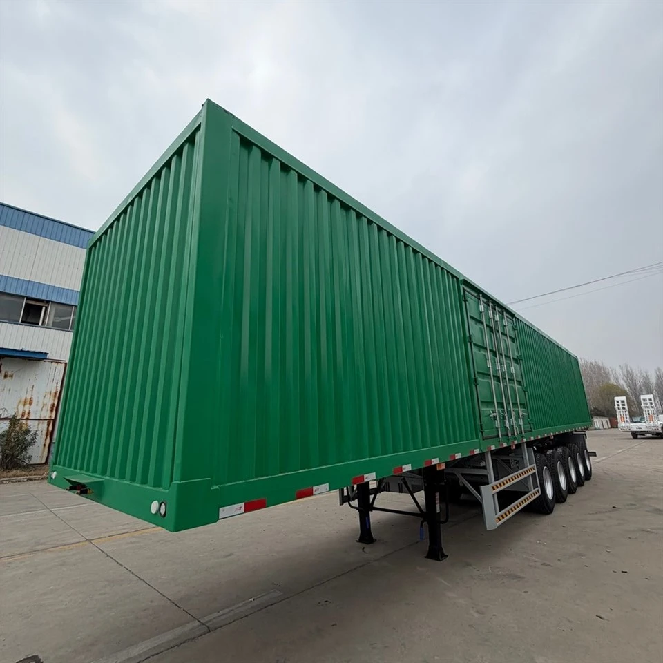 Zware- boxtrailer